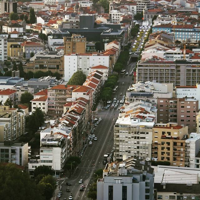 imagem da Avenida Liberdade em Braga